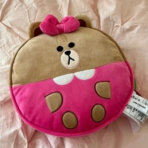 Line Friends Bear Pillow